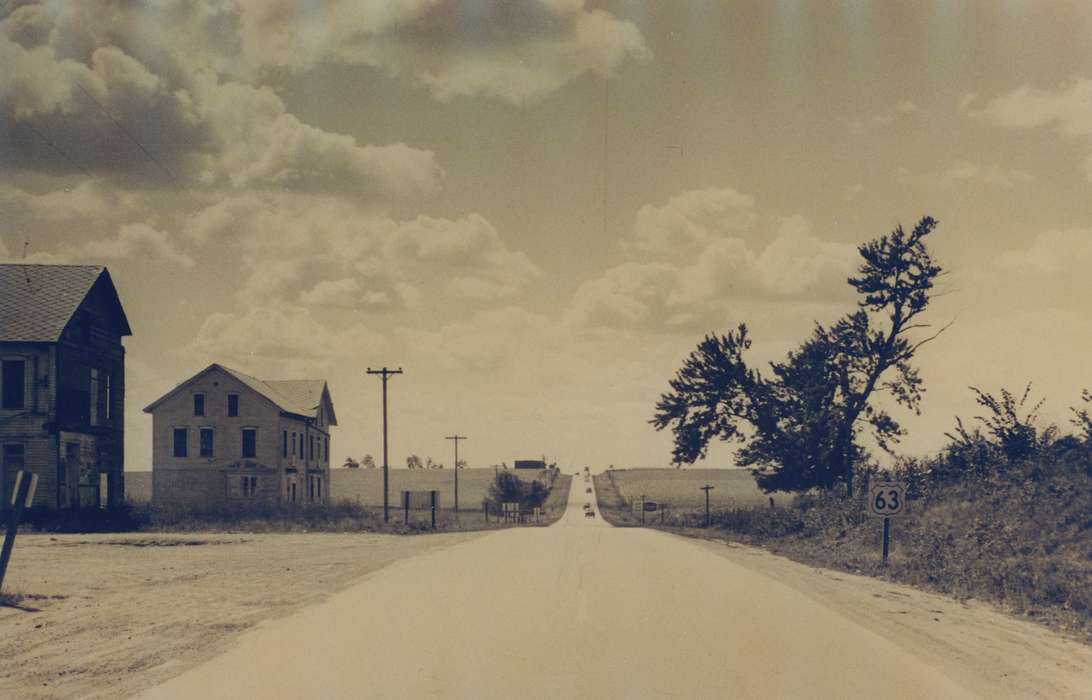 Iowa History, Homes, house, Waverly Public Library, highway, Iowa, history of Iowa