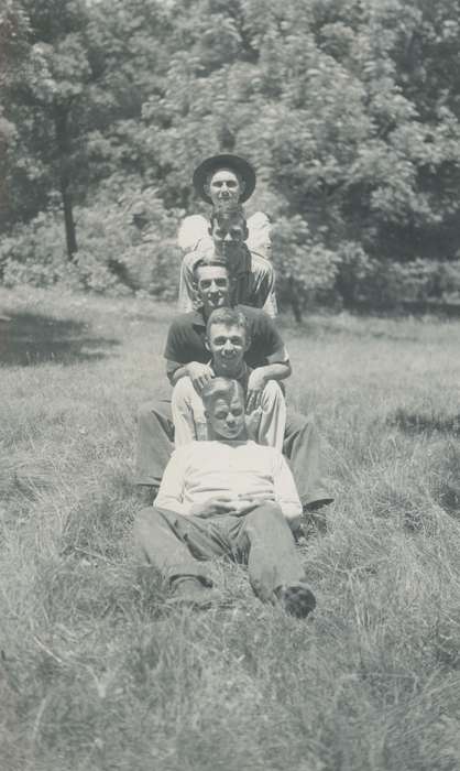 Portraits - Group, Iowa History, Iowa, McMurray, Doug, history of Iowa, Outdoor Recreation, Woodward, IA, boy scouts