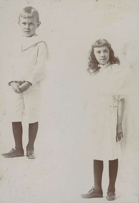 Portraits - Group, history of Iowa, Iowa History, IA, siblings, Iowa, McMurray, Doug, Children
