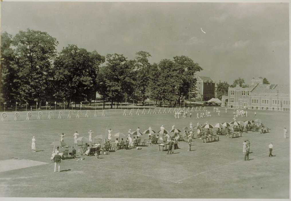 Iowa, history of Iowa, Storrs, CT, Iowa History, archery, Archives & Special Collections, University of Connecticut Library