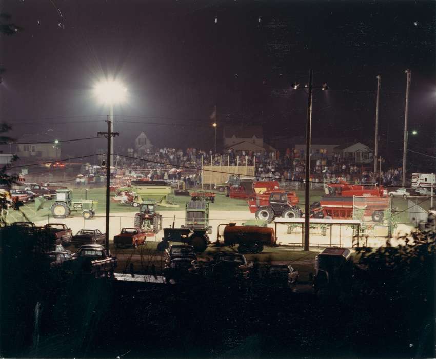 Civic Engagement, Waverly, IA, history of Iowa, Iowa, football field, Cities and Towns, Waverly Public Library, tractors, trucks, Iowa History, farm equipment, Farming Equipment