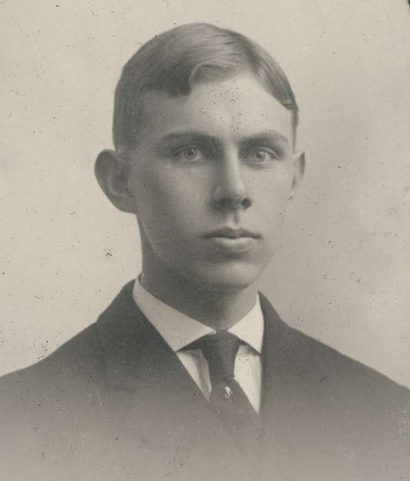 history of Iowa, Iowa History, Webster, IA, tie, Iowa, hairstyle, McMurray, Doug, Portraits - Individual