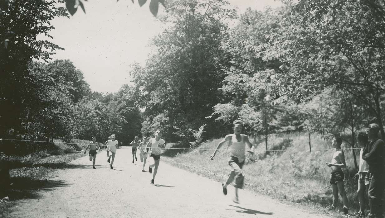 Lehigh, IA, race, boy scouts, history of Iowa, run, Iowa History, McMurray, Doug, racing, Iowa, Outdoor Recreation, Sports, Children