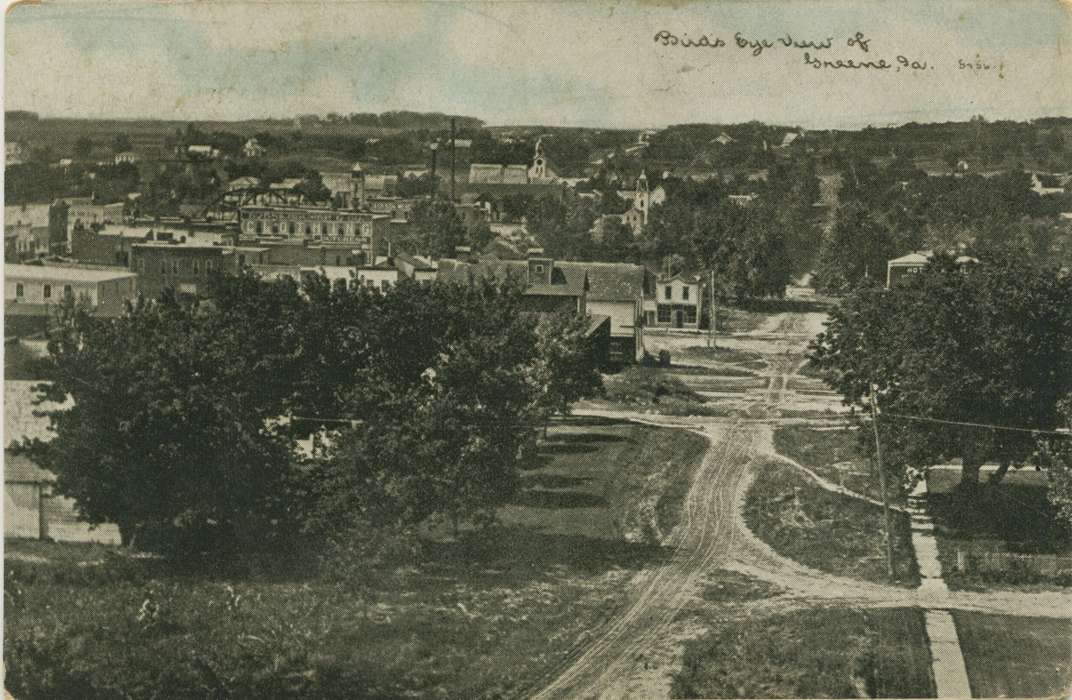 Main Streets & Town Squares, history of Iowa, Iowa History, road, Aerial Shots, Iowa, Cities and Towns, Palczewski, Catherine, Greene, IA