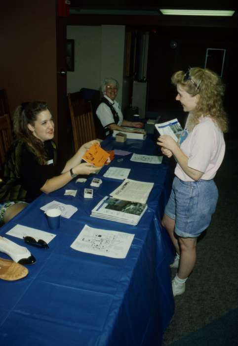 Iowa History, table, Iowa, Schools and Education, university of northern iowa, uni, UNI Special Collections & University Archives, Cedar Falls, IA, history of Iowa