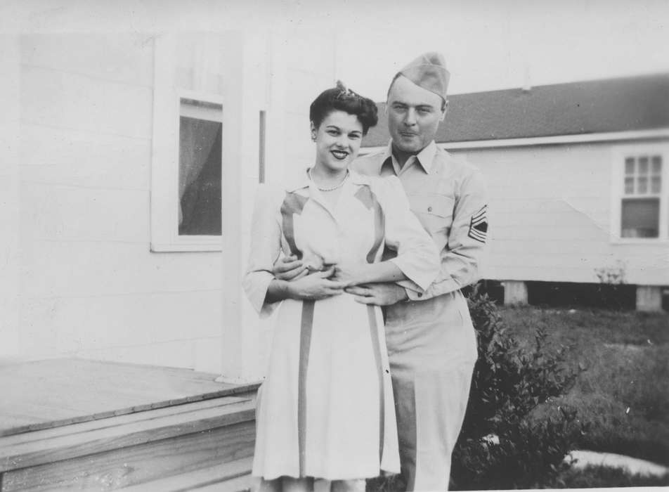 Portraits - Group, Myli, Diane, Military and Veterans, Iowa History, Iowa, uniform, history of Iowa