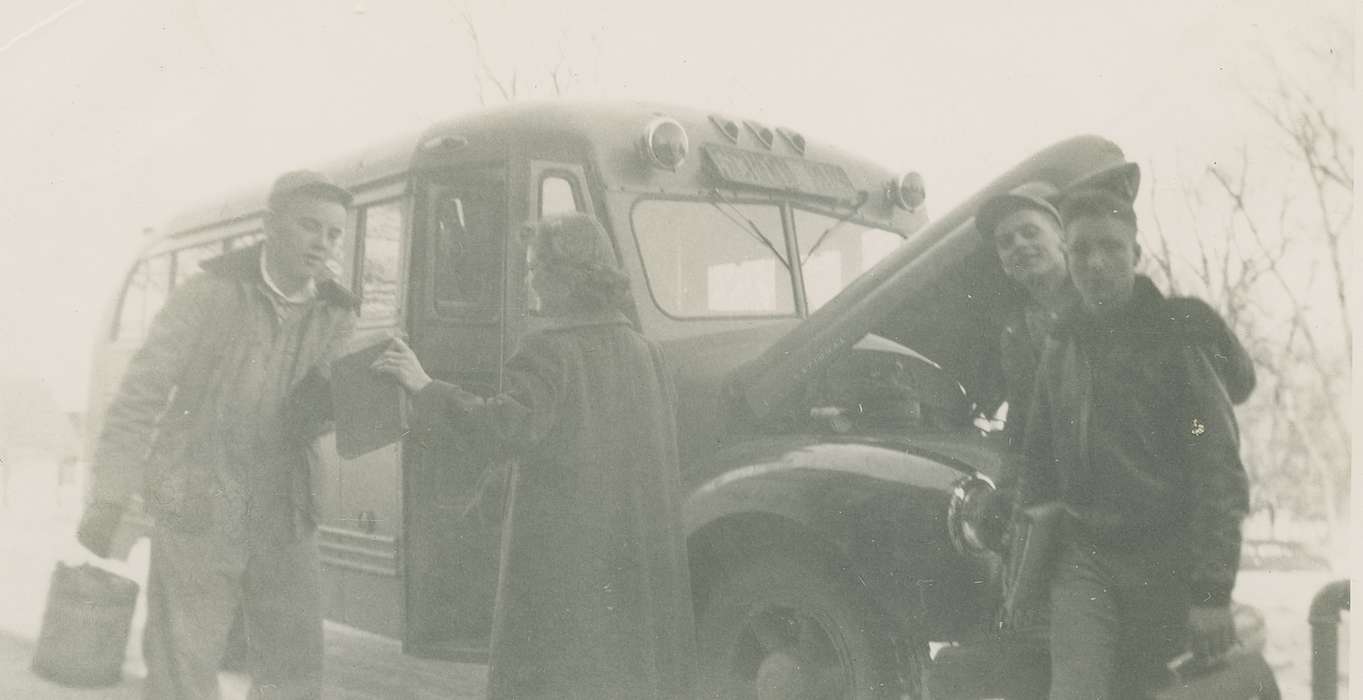 school bus, Iowa History, La Porte City, IA, Iowa, Motorized Vehicles, Schools and Education, Rampton, Angela, history of Iowa