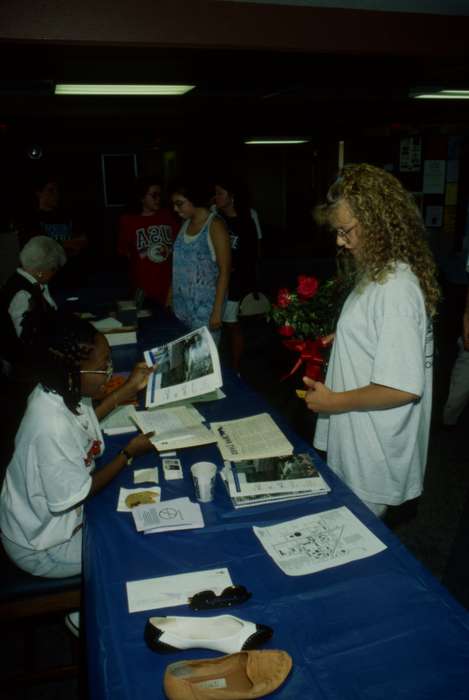 table, People of Color, Cedar Falls, IA, history of Iowa, Iowa History, uni, UNI Special Collections & University Archives, Iowa, Schools and Education, university of northern iowa