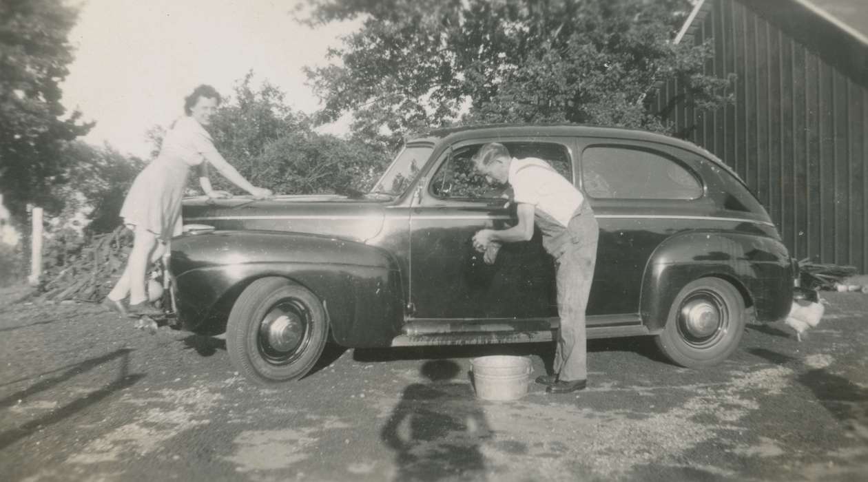 McGrane, Janet, history of Iowa, Iowa History, Motorized Vehicles, car, Iowa, Farms, Hazleton, IA