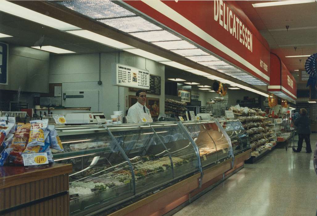 Waverly, IA, history of Iowa, vegetables, hy-vee, Food and Meals, Iowa, Waverly Public Library, Businesses and Factories, Labor and Occupations, Iowa History, baked goods