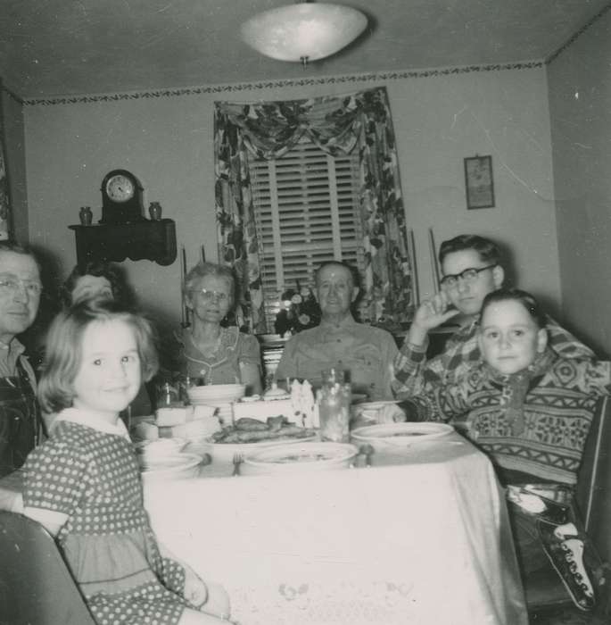 Portraits - Group, Homes, history of Iowa, Iowa History, birthday, Families, Wahl, Dawn, Holidays, Iowa, Waterloo, IA, Food and Meals, Children