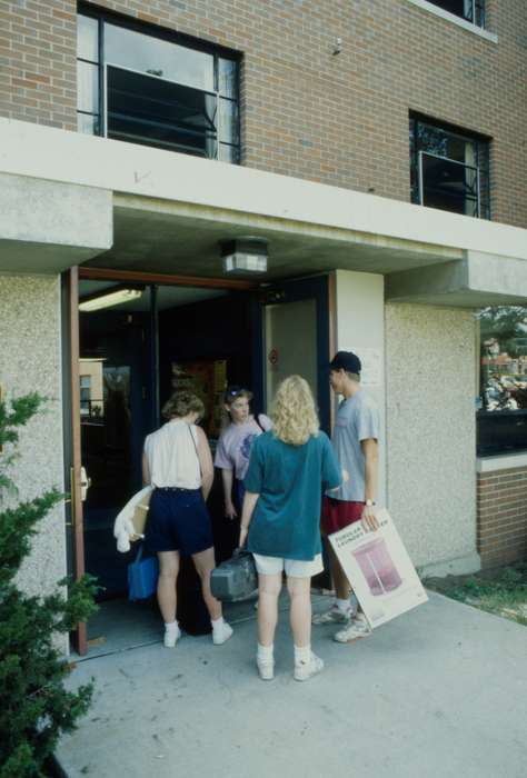 Iowa, UNI Special Collections & University Archives, Schools and Education, uni, dorm, university of northern iowa, dormitory, Cedar Falls, IA, history of Iowa, box, Iowa History