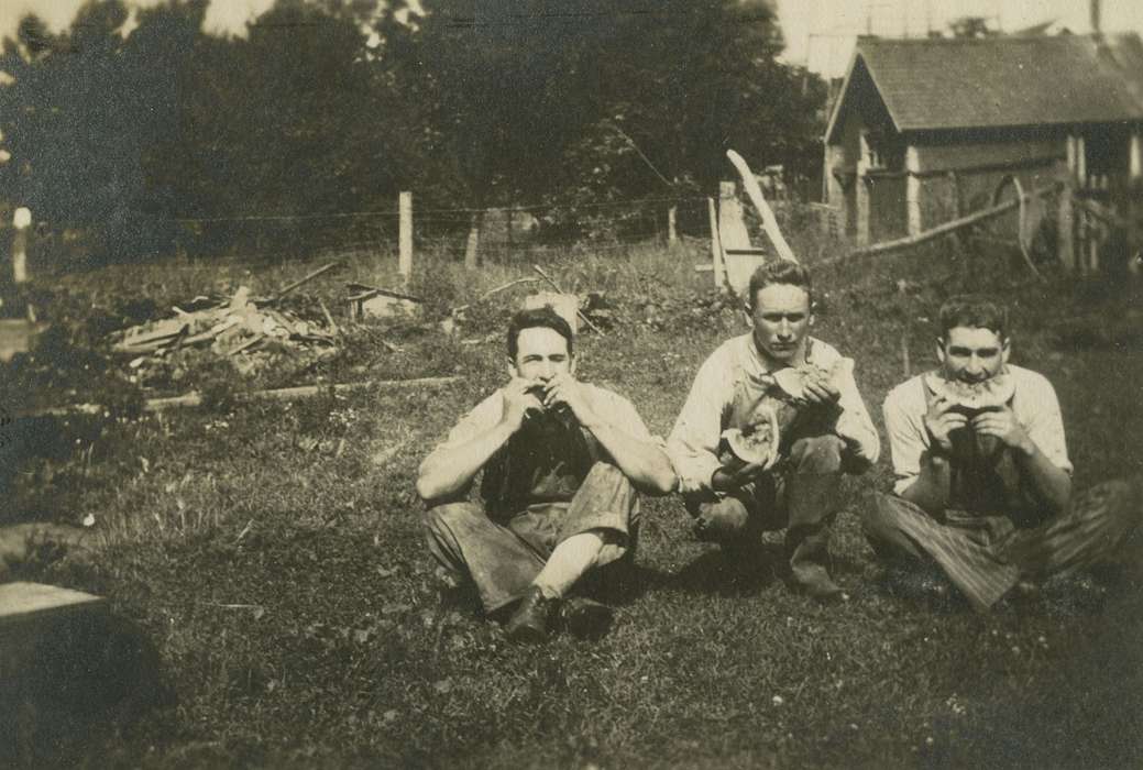 Food and Meals, IA, Iowa, LeQuatte, Sue, Farms, history of Iowa, watermelon, Iowa History