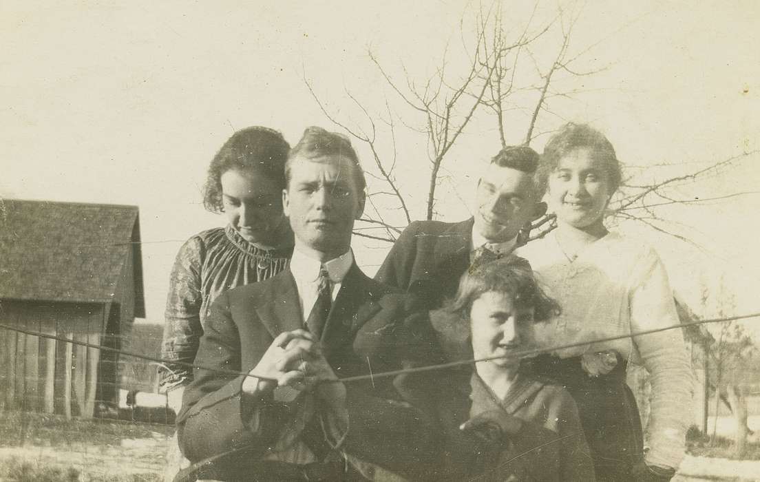 Portraits - Group, history of Iowa, Iowa History, Iowa, Dubuque County, IA, Fredericks, Robert