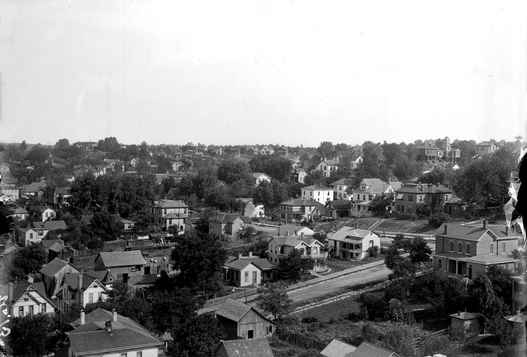 Iowa, shed, neighborhood, Aerial Shots, house, Lemberger, LeAnn, Cities and Towns, Ottumwa, IA, history of Iowa, Iowa History