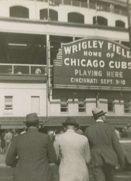 Campopiano Von Klimo, Melinda, history of Iowa, Iowa History, wrigley field, Iowa, Outdoor Recreation, baseball, Sports, stadium, Leisure, Chicago, IL