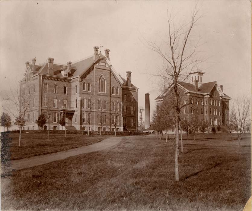 Schools and Education, old gilchrist, UNI Special Collections & University Archives, uni, Iowa, history of Iowa, Iowa History, Cedar Falls, IA, central hall, university of northern iowa