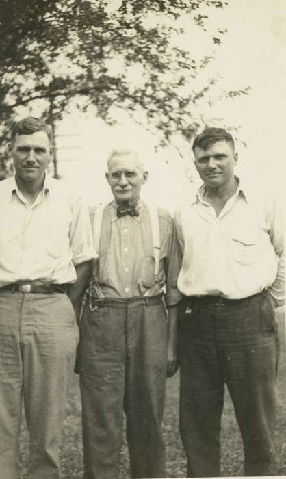 sons, father, history of Iowa, Iowa City, IA, Iowa, Holderness, Tammy, Iowa History, Portraits - Group