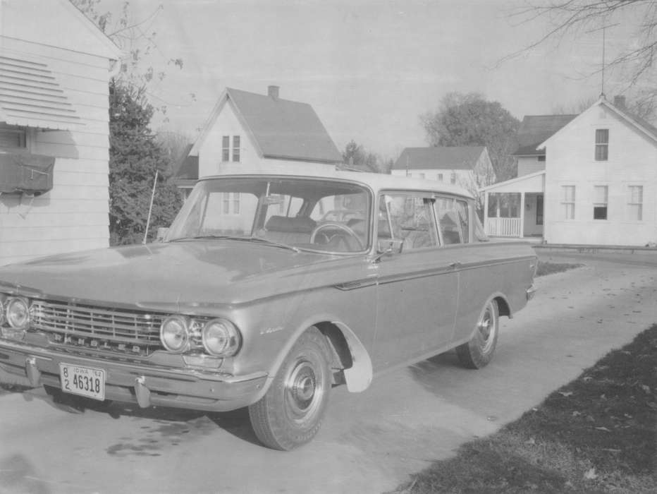 rambler, suburb, history of Iowa, Motorized Vehicles, Iowa, Cities and Towns, american motor company, car, house, Eldridge, IA, Iowa History, amc, Feeney, Mary