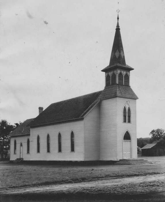 Mona, IA, church, Iowa, Religious Structures, history of Iowa, Horgen, Susan, Iowa History