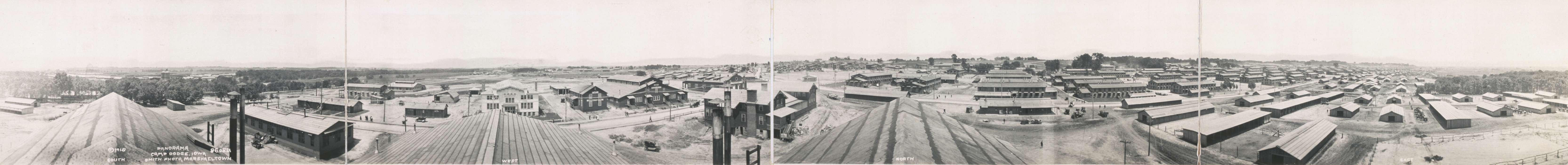 camp dodge, Military and Veterans, barracks, Iowa History, Library of Congress, smokestack, Iowa, history of Iowa, smoke stack, military