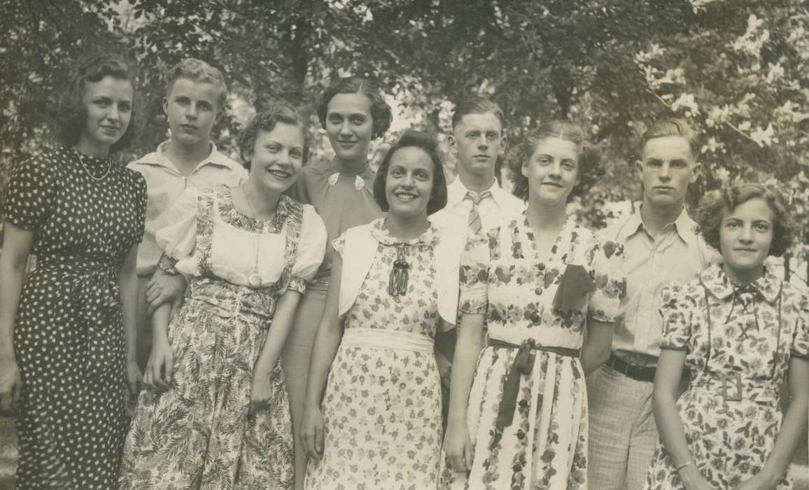Portraits - Group, history of Iowa, Iowa, IA, King, Tom and Kay, Iowa History