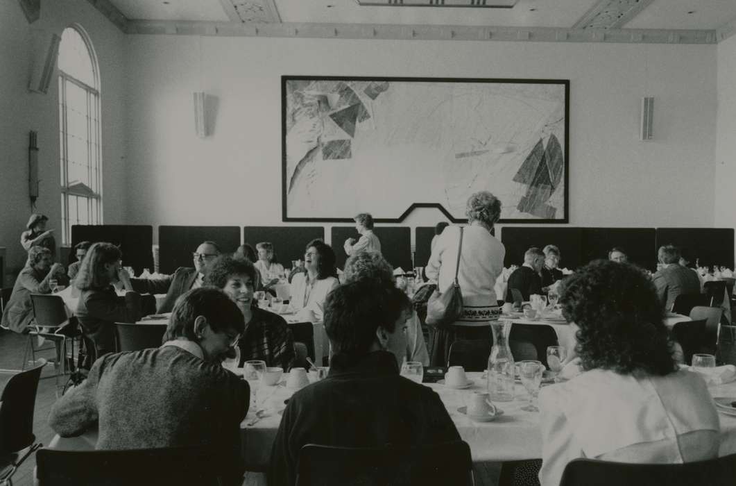 art, purse, Cedar Falls, IA, history of Iowa, Iowa History, uni, commons, UNI Special Collections & University Archives, Iowa, Schools and Education, Food and Meals, luncheon, university of northern iowa