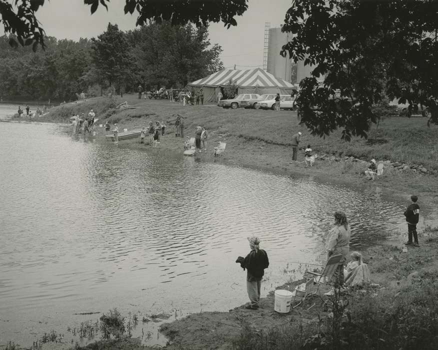 Children, history of Iowa, Entertainment, Waverly Public Library, Iowa, Leisure, pond, Families, Outdoor Recreation, Iowa History, children, Lakes, Rivers, and Streams, fishing