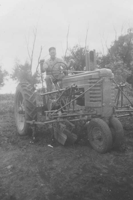 Farming Equipment, history of Iowa, Iowa History, Mickelson, Rose, tractor, Iowa, Belmond, IA, Farms