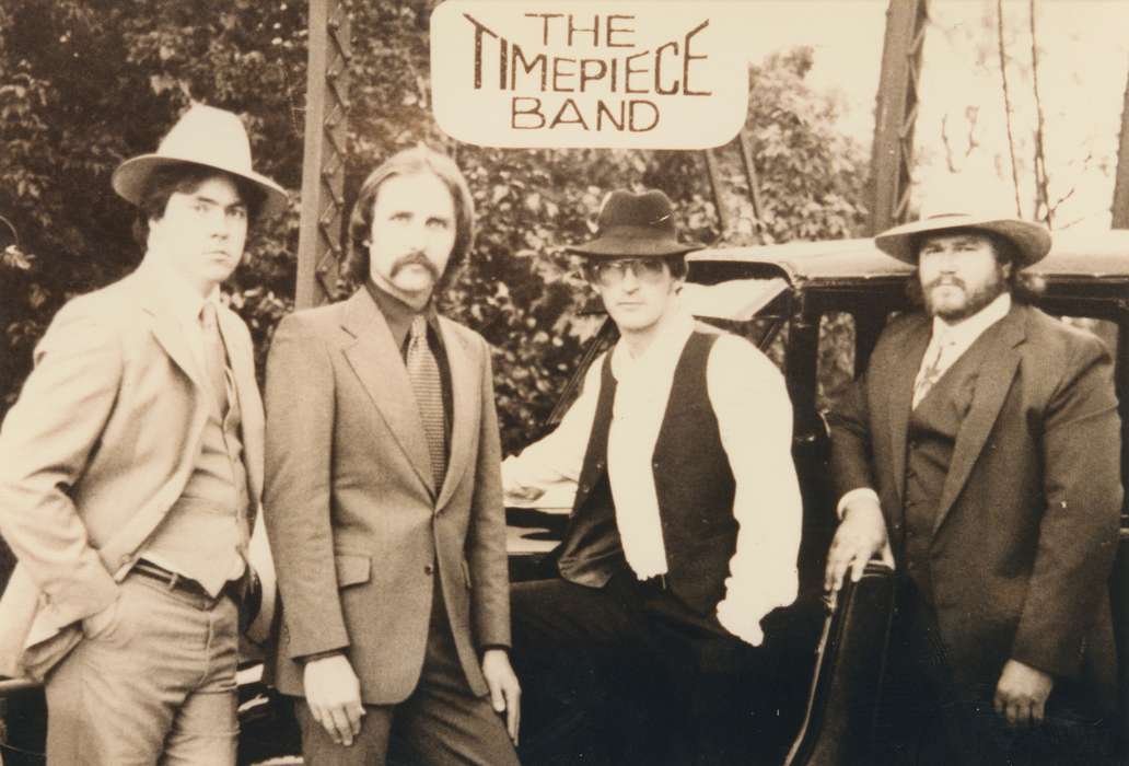 Portraits - Group, McGrane, Janet, history of Iowa, band, Iowa History, Entertainment, Fairbank, IA, Iowa, music