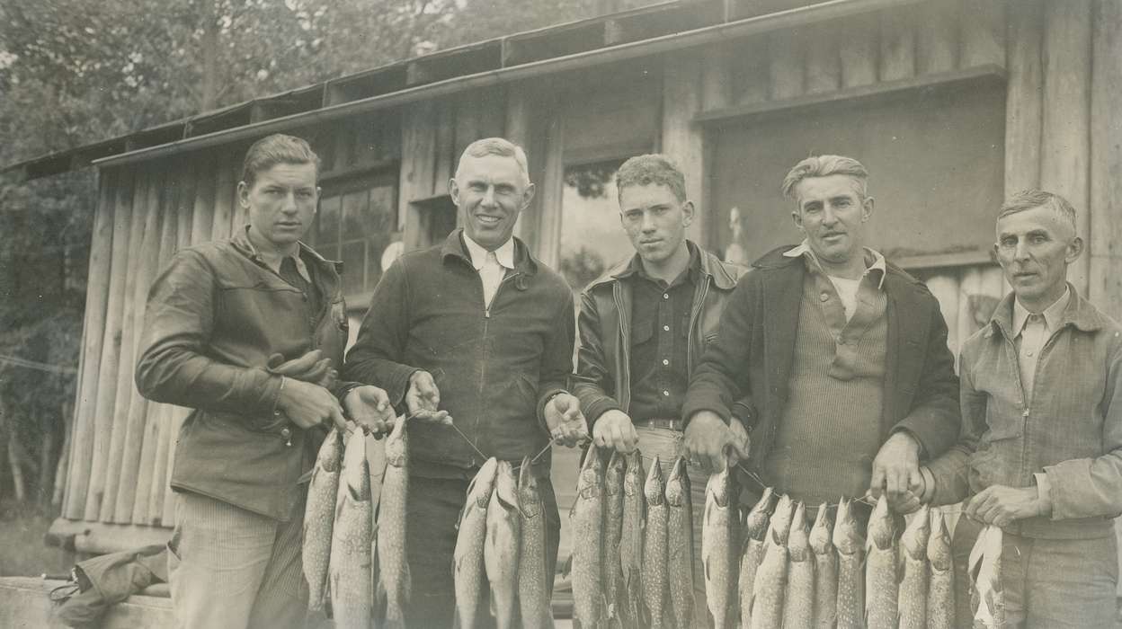 Portraits - Group, Travel, history of Iowa, Iowa History, Inguadona, MN, fish, fishing, Iowa, Outdoor Recreation, McMurray, Doug