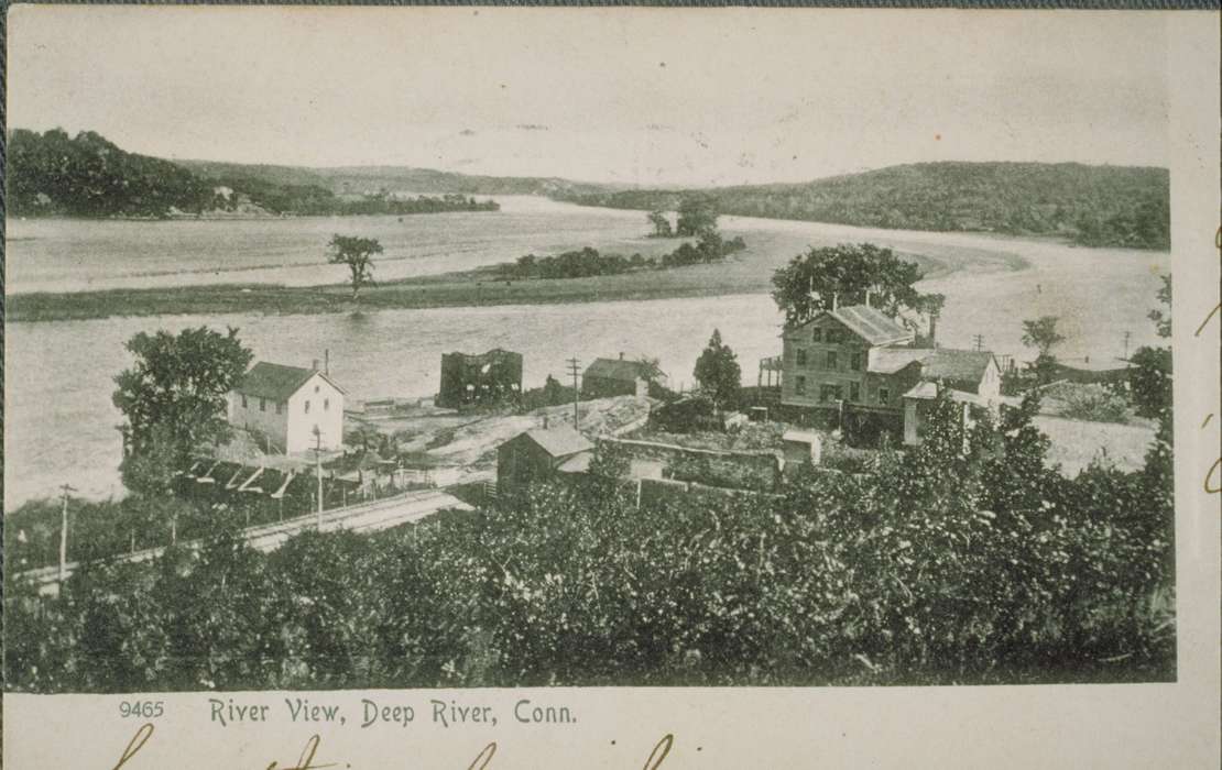 river, Iowa History, history of Iowa, Archives & Special Collections, University of Connecticut Library, Iowa, house, Deep River, CT