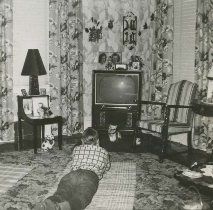 Kleppe, Leslie, Iowa History, television, Iowa, history of Iowa, West Union, IA, Homes, tv, living room