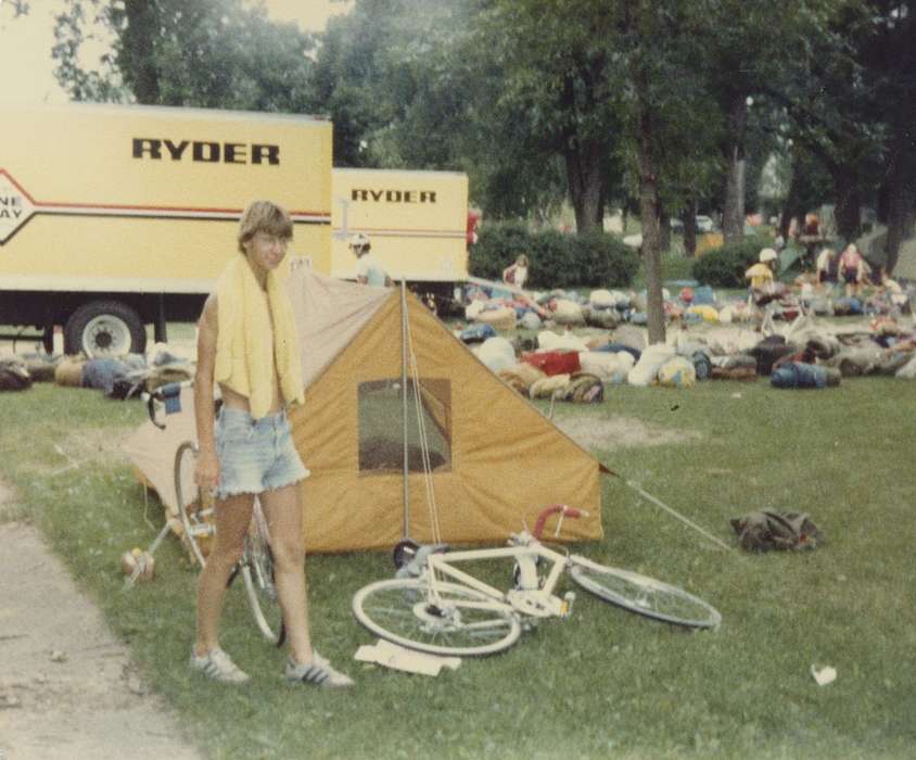 history of Iowa, Iowa History, Marshalltown, IA, Phillips, Renee, bicycle, Fairs and Festivals, tent, bike, Iowa, Outdoor Recreation, ragbrai