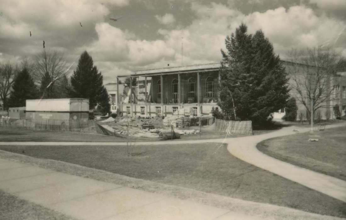 Cedar Falls, IA, history of Iowa, Iowa History, uni, commons, UNI Special Collections & University Archives, Iowa, state college of iowa, Schools and Education, construction, university of northern iowa