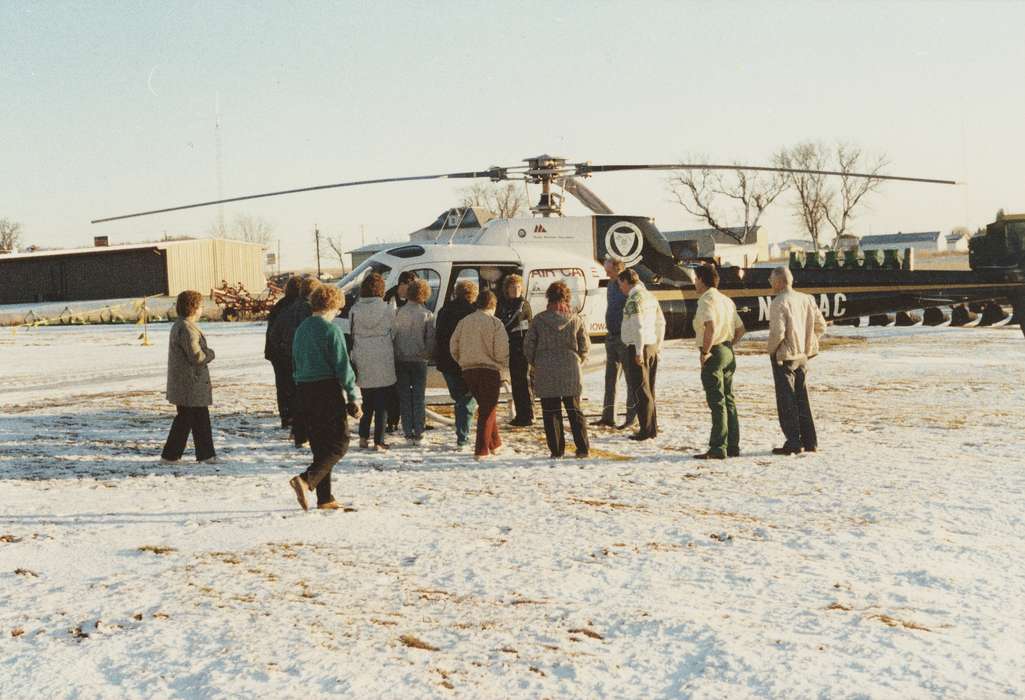 Iowa History, Iowa, Motorized Vehicles, Civic Engagement, Waverly Public Library, Waverly, IA, Hospitals, helicopter, history of Iowa, Winter