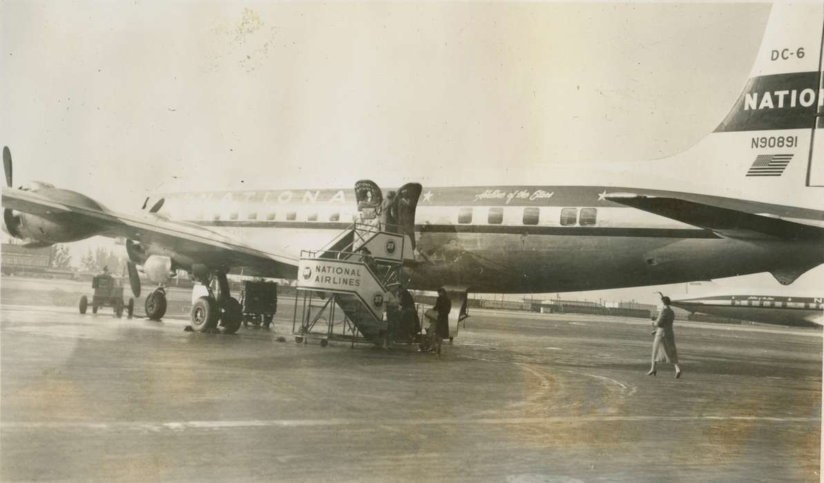 Travel, history of Iowa, Iowa History, Miami, FL, Motorized Vehicles, aircraft, Iowa, McMurray, Doug