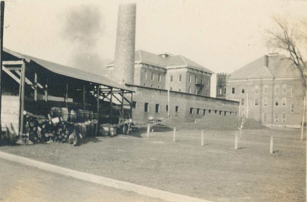 smokestack, iowa state normal school, history of Iowa, Iowa, uni, Cedar Falls, IA, Businesses and Factories, University of Northern Iowa Museum, Iowa History, university of northern iowa, central hall, Schools and Education