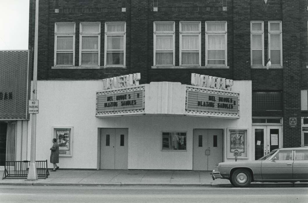 Main Streets & Town Squares, history of Iowa, Iowa History, Businesses and Factories, movie theater, Iowa, Cities and Towns, Waverly Public Library