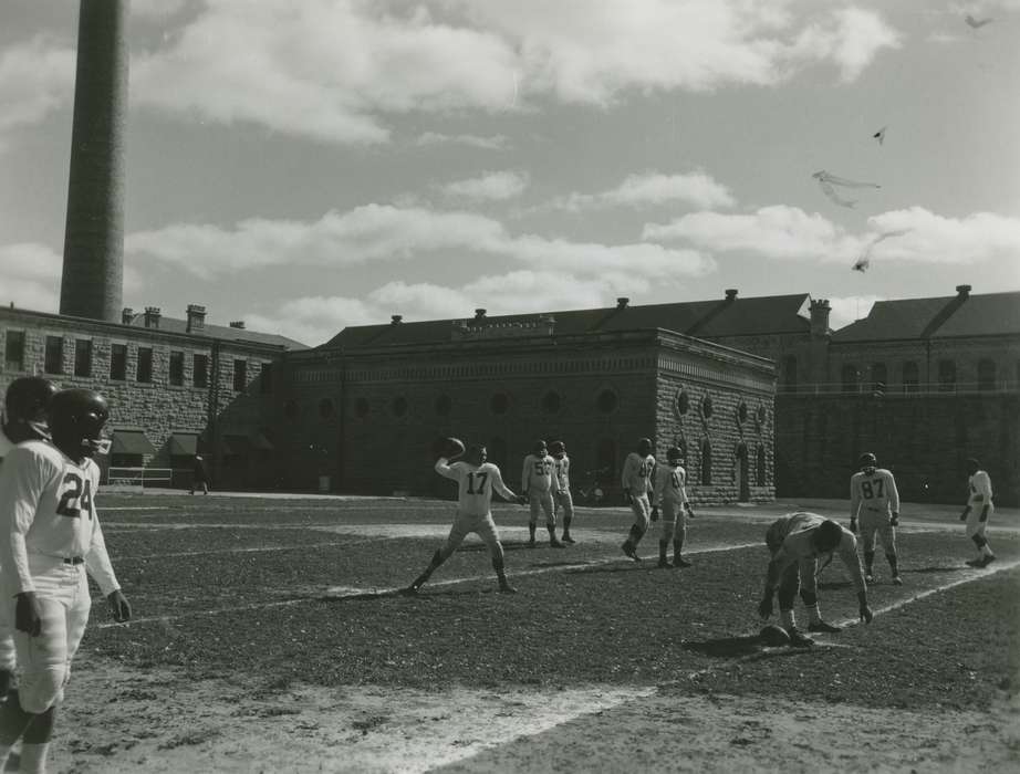 history of Iowa, Iowa History, anamosa state penitentiary, football, Prisons and Criminal Justice, Anamosa State Penitentiary Museum, limestone, Iowa, Anamosa, IA, Sports