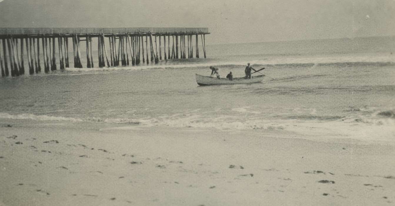 Outdoor Recreation, NJ, Travel, Iowa, pier, atlantic ocean, McMurray, Doug, boat, ocean, fishing, history of Iowa, beach, sea, Iowa History