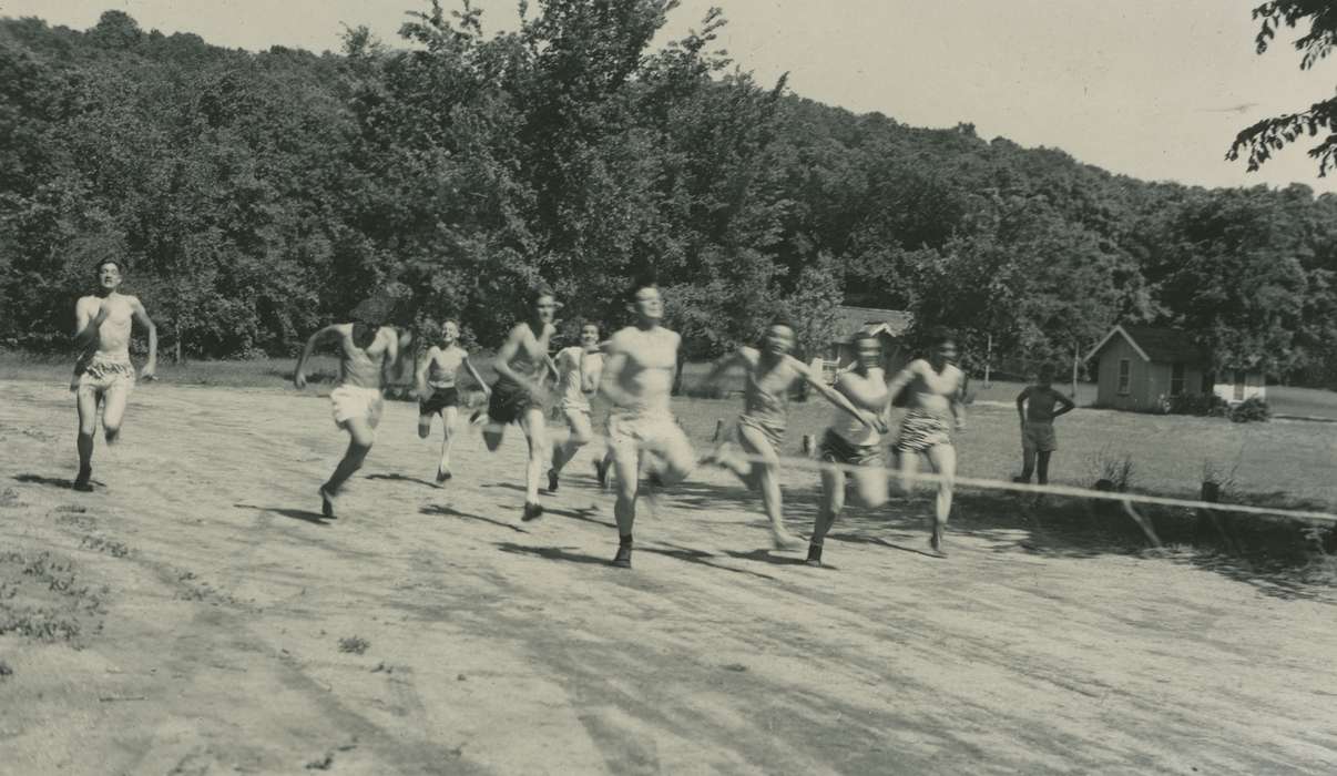 boy scouts, history of Iowa, run, Iowa History, Webster City, IA, McMurray, Doug, racing, Iowa, Outdoor Recreation, Sports, tree, Children, Leisure