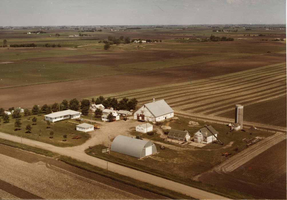 history of Iowa, Iowa History, Barns, Aerial Shots, Glidden, IA, Iowa, Farms, Heuton, Paul H.