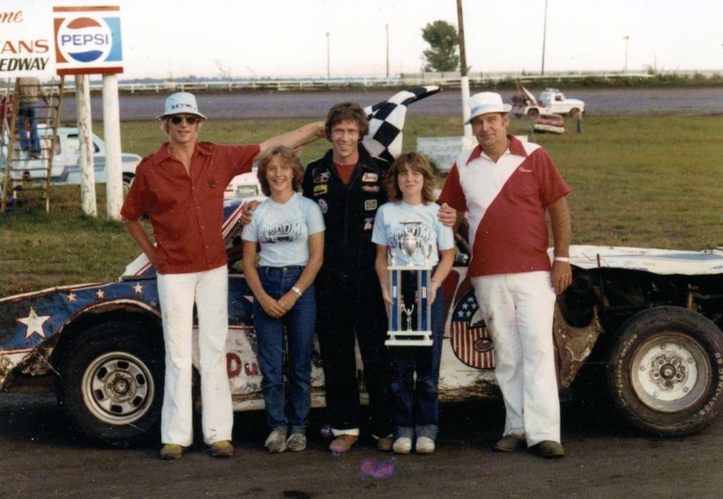 racecar driver, Waterloo, IA, history of Iowa, Motorized Vehicles, Volgarino, Jim, Iowa, Families, car, speedway, Children, racecar, Entertainment, Iowa History, tunis speedway