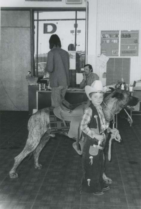 dog show, history of Iowa, Iowa History, Animals, child, great dane, Iowa, boy, Olsson, Ann and Jons, Waterloo, IA, Children, dog, Portraits - Individual