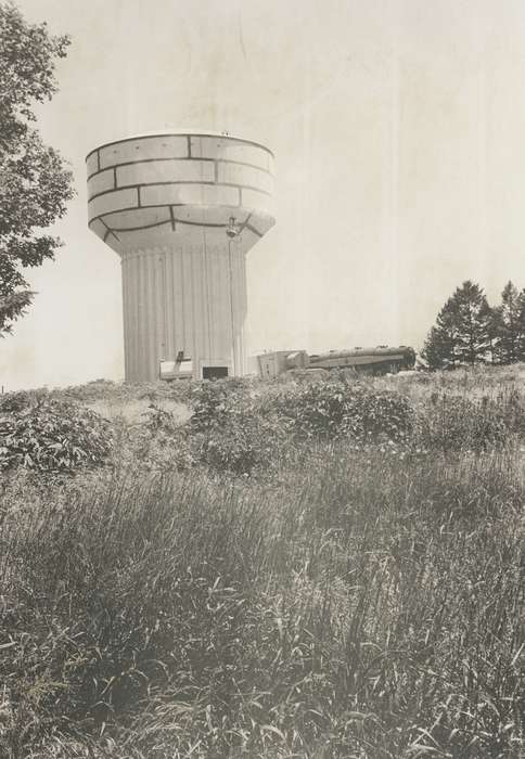 water tower, history of Iowa, Iowa History, Iowa, Waverly Public Library, Waverly, IA