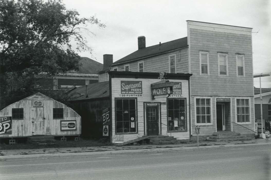 Main Streets & Town Squares, main street, history of Iowa, Iowa History, storefront, Businesses and Factories, business, Iowa, Cities and Towns, Waverly Public Library