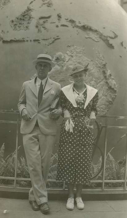 Portraits - Group, Travel, history of Iowa, Iowa History, world's fair, Fairs and Festivals, Iowa, Chicago, IL, McMurray, Doug