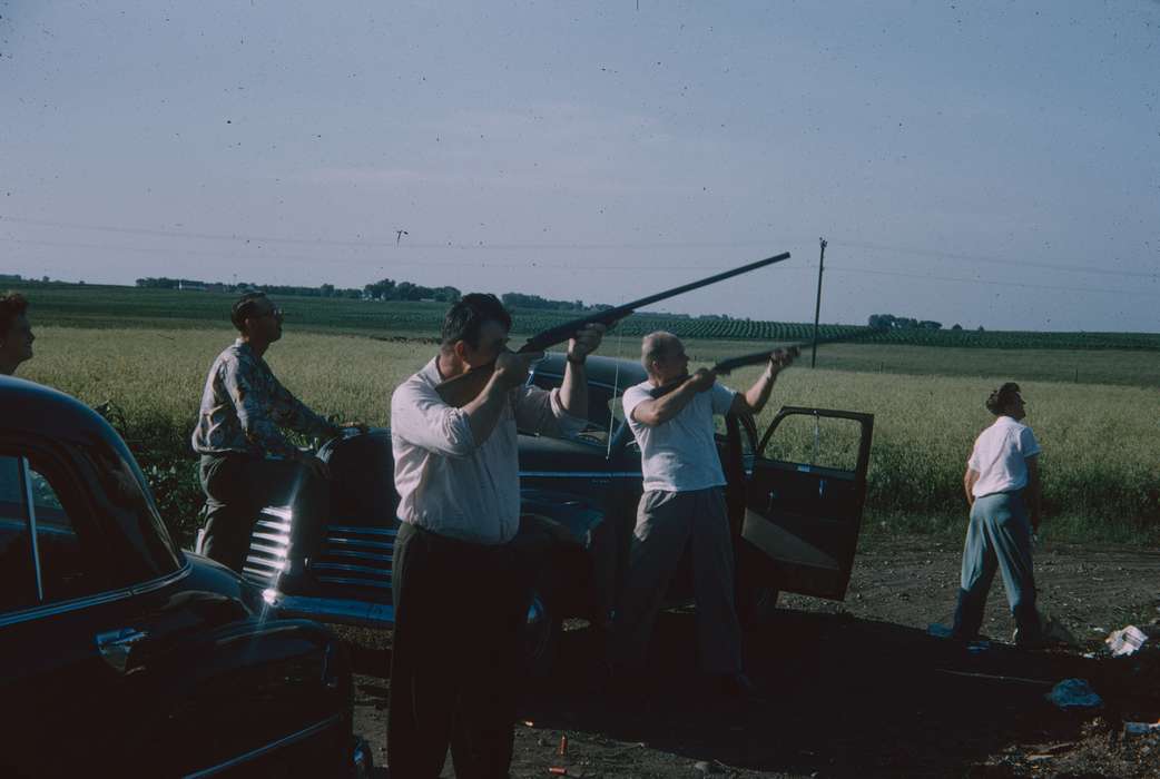 Outdoor Recreation, IA, Iowa, shotgun, gun, Sack, Renata, hunting, history of Iowa, Motorized Vehicles, Iowa History