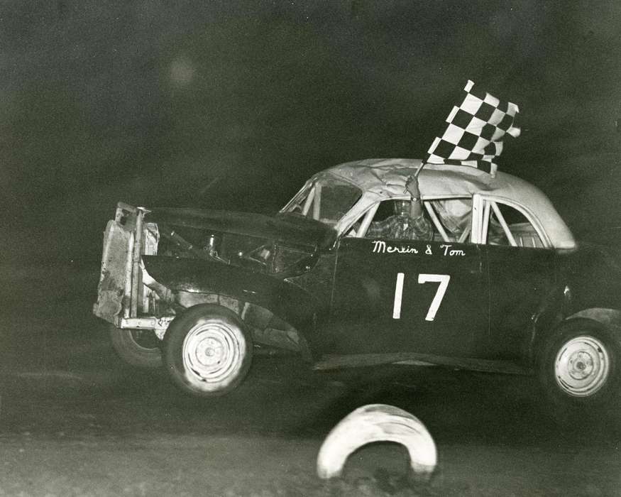 tunis speedway, racecar, history of Iowa, Iowa History, Entertainment, racecar driver, Motorized Vehicles, Volgarino, Jim, car, speedway, Iowa, Waterloo, IA